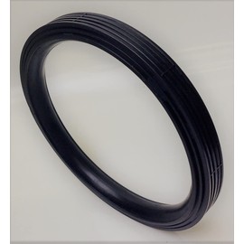 6.5" Flat Tread Pedal Car Tires - Set of 4