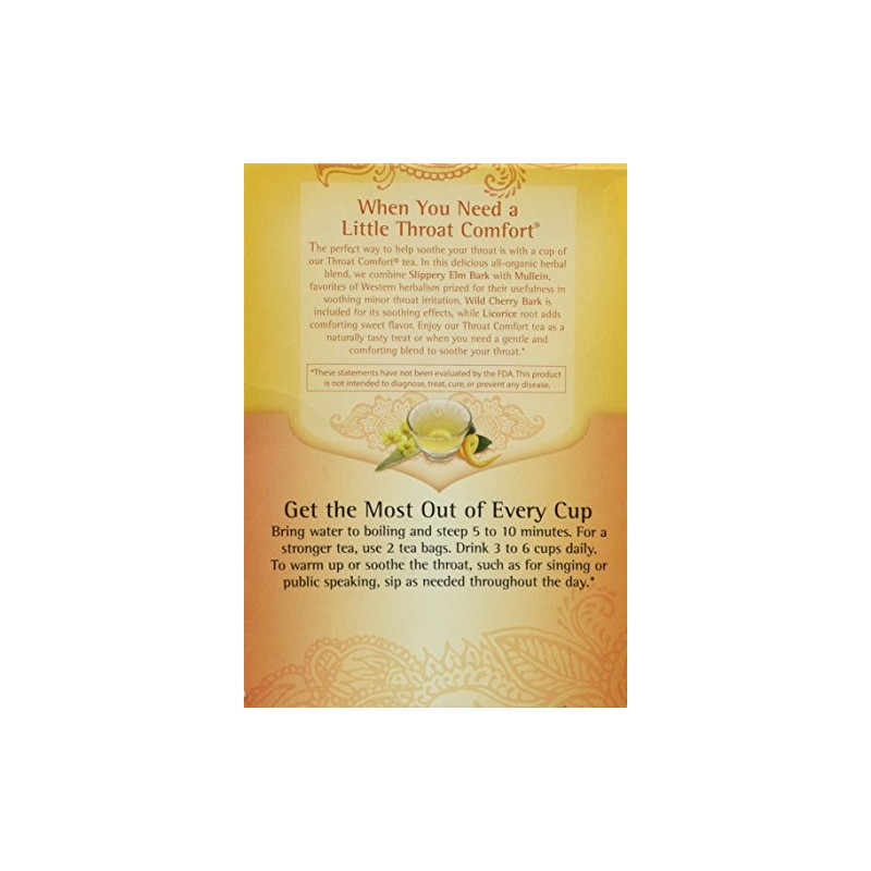 Yogi Tea Throat Comfort - 16 Tea Bags