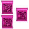 Ernie Ball Paquete Super Slinky de 3 juegos