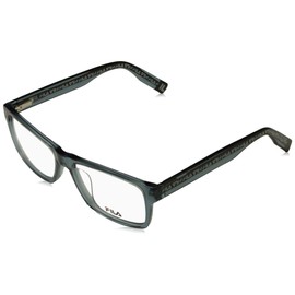 Fila Men's Square Glasses Frame (Model VFI307) Made of Cellulose Acetate (Includes Glasses Case)
