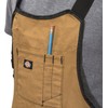 Dickies 16-Pocket Workshop Bib Apron, Durable Canvas Construction, Reinforced Edges,