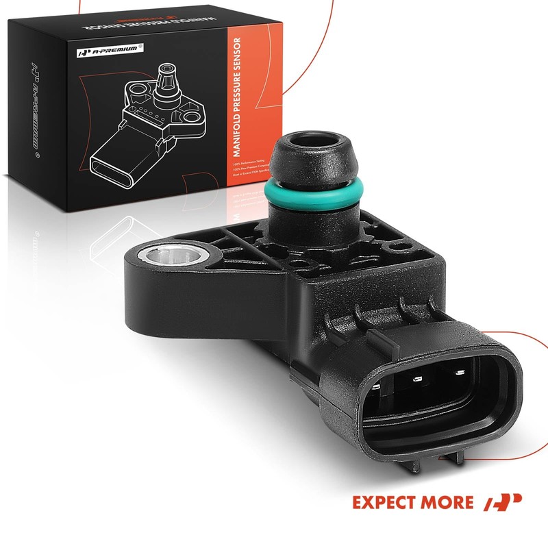 A-Premium Manifold Pressure (MAP) Sensor [3 Pins] Compatible with Subaru