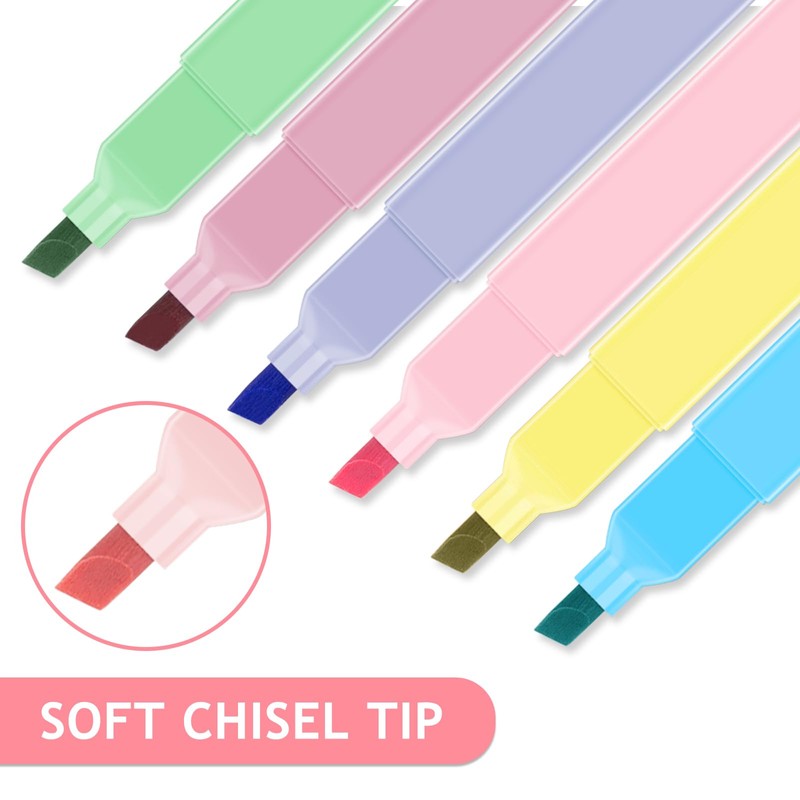 colpart Highlighter Pastel 20 Pieces Highlighter Pen Pens Pastel Bible