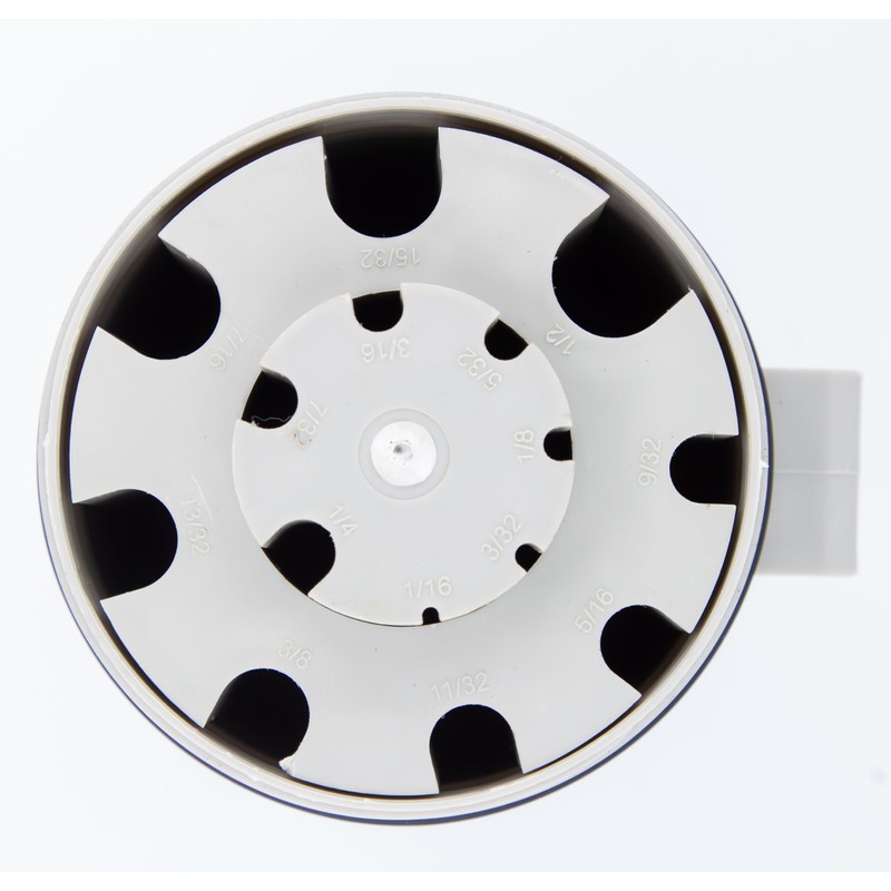 Drill America Empty Drill Bit Index/Case, Holds 15 Sizes, Round