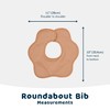 Tiny Twinkle - Kaffle Roundabout Bib 3 Pack - Sand,
