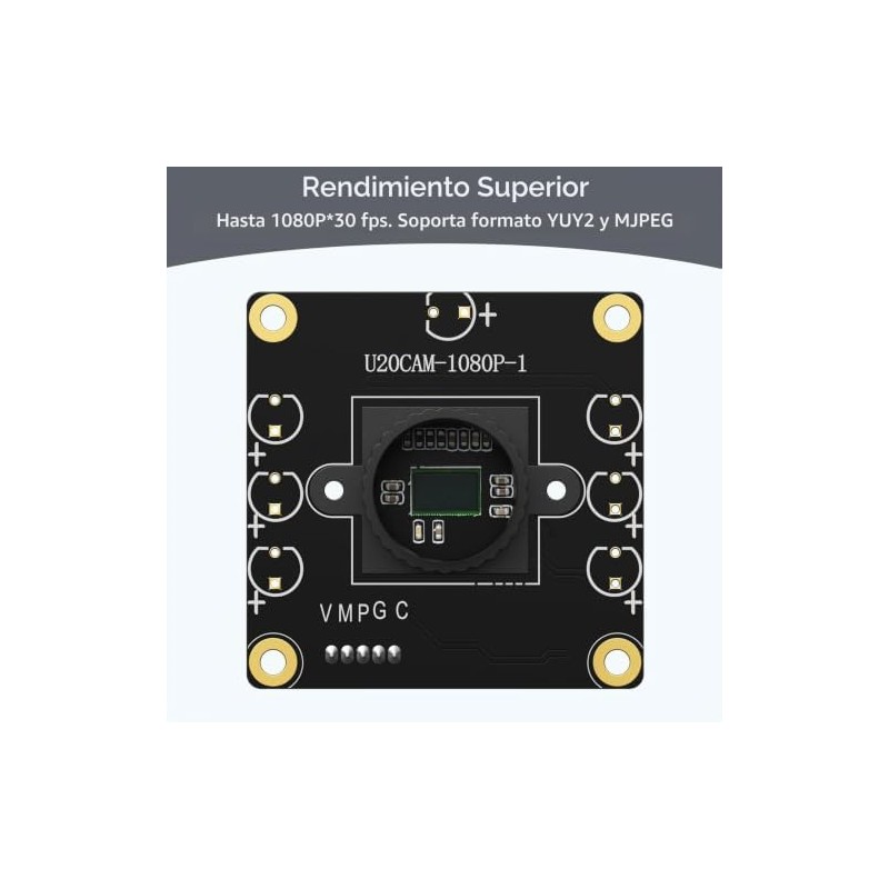 innomaker Cámara USB 2.0 UVC 1080P, 130 Gran Angular, Plug