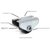 Design61 4 x Box Stand Castors Bed Box Castors Furniture