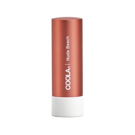 COOLA Organic Tinted Lip Balm & Mineral Sunscreen with SPF 30, Dermatologist Tested Lip Care for Daily Protection, Vegan, Nude Beach, 0.15 Oz