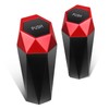 DNA MOTORING 2PCS Mini Car Auto Trash Can with Removable