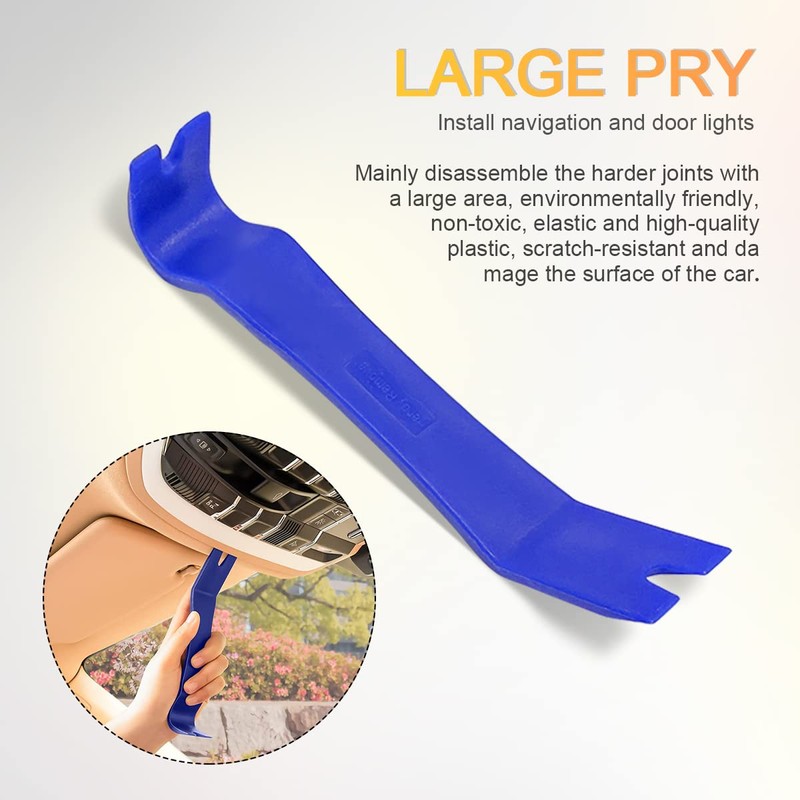 BLAU GRUN 5PCS Auto Trim Removal Tool Kit, Car Interior