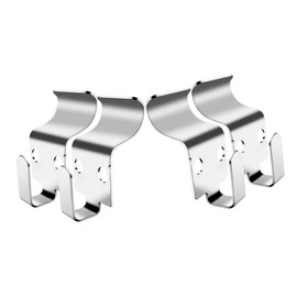 ULTECHNOVO 4pcs Heavy-Duty Vinyl Siding Hooks Stainless Steel Hangers for Seamless Wall Hanging Stylish and Siding Hooks for Outdoor Use Easy Installation and Elegant Design