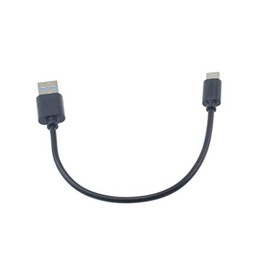 USB Cable Short Type-C Charger Cord Power Wire USB-C Fast Charge Sync Black Compatible with LG Velvet 5G, V30, G6 Phones
