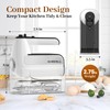 5-Speed Electric Hand Mixer, 800W Handheld Mixer with Turbo for
