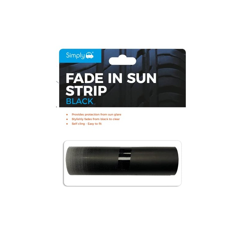 Simply FAD01 Car Windscreen Fade Strip, Provides Protection from Sun
