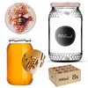 KADAX Honey Jars, 900 ml, Preserving Jars with Fi82 mm