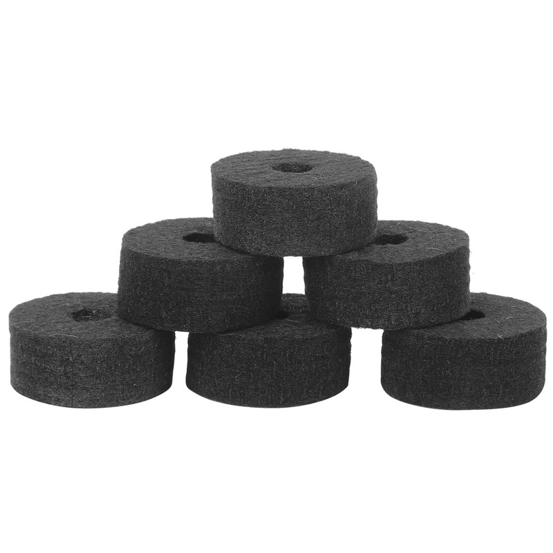 21PCS Drum Set Cymbal Anti-Skid Felt Pad Sleeve Disc Nut