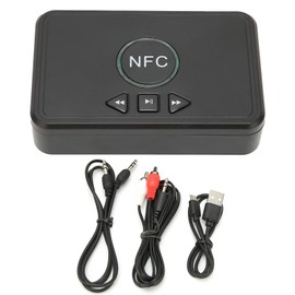 NFC Wireless Receiver Car Vintage AUX Interface Audio Adapter for All Wireless Audio Devices