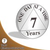 YRCKUDZKG 7 Year Sobriety Coin One Day at a Time