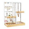 VivoGlow Jewellery Organiser Stand，Earring Holder，Necklace Stand，Ring Holder，Jewellery Stand for Women