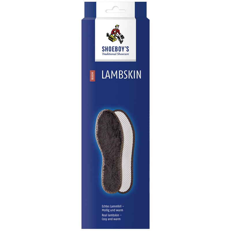 SHOEBOY'S LAMBSKIN - cosy, warming insole made of 100% lambskin