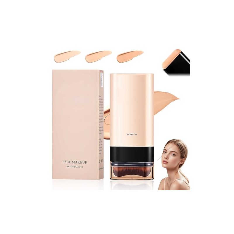 Base de Maquillaje en Barra con Aplicador de Brocha (05#Honey)