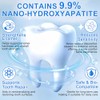 9.9% Hydroxyapatite Toothpaste for Enamel Protection and Tooth Strengthening, (2PCS)