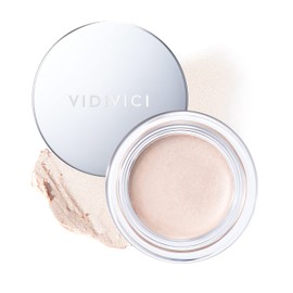 VIDIVICI Millennial Glow Cream Illumination - Creamy Light Face Luminizer Highlighter for Dewy, Glow Makeup - Ultra Fine and Light Reflecting Particles, 0.21oz.