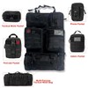 BEATUNEE Universal Tactical Front Seat Back Organizer with 5 detachable