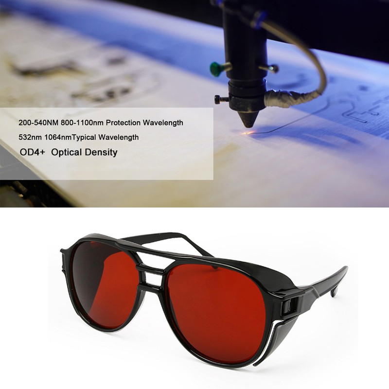 1064nm 532nm OD4+ YAG Laser Protective Goggles Safety Protection Glasses
