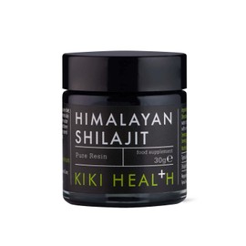 KIKI Health - Himalayan Shilajit, 100% Pure Resin - A Rich Blend of 85+ Trace Minerals, Humic and Fulvic Acids - Supports Energy Levels, Immune Function, and Vitality - 30g