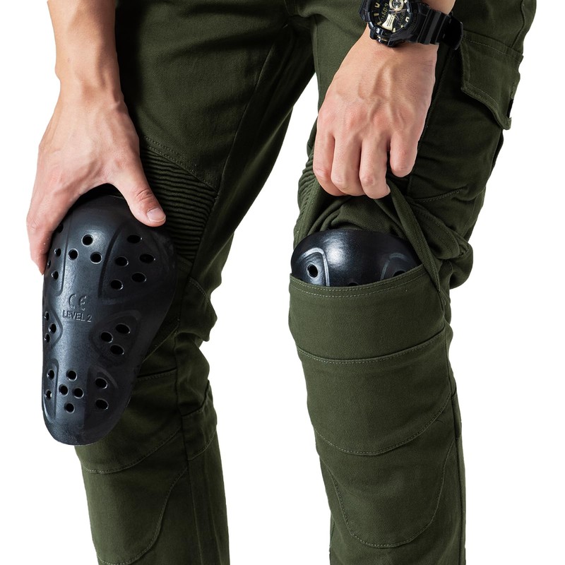 CTBQiTom CE Armor Level 2 Knee and Hip Protector Pads