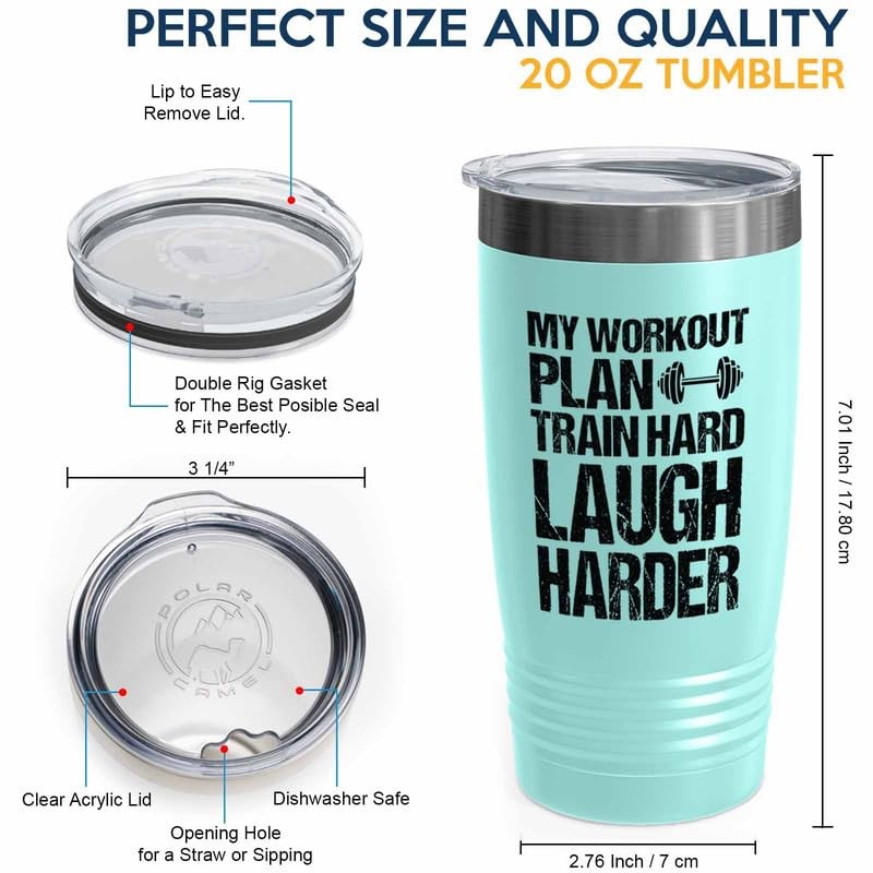 Personal Trainer Teal Edition Viking Tumbler 20oz - My Workout