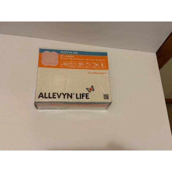 Smith & Nephew 66801067 Allevyn Life 4" x 4" -