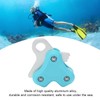 Aluminum Alloy Pulley Scuba Free Diving Buoy Metal Rope Retractor