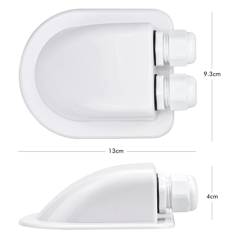 Solar Roof Duct 2-Way Waterproof Solar Cable Guide Roof Guide