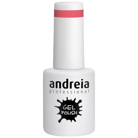 Andreia Professional Semi-Permanenter Nagelgel-Lack für UV/LED-Lampe - Intensiver Glanz und 4 Wochen haltbare French Manicure Nagelgel-Lackierung - Farbe 285 Rosa - Rottöne - 10.5 ml