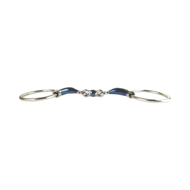 AK Loose ring double jointed Lozenge with curved shape Horse