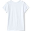 Lands' End Girls Short Sleeve Essential Tee Medium White