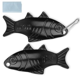 Awaiymi Iron Fish 2 Pack, Add Natural Sources of Iron to Food and Water, Effective and Safe Cooking Tool
