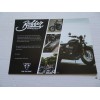 Triumph Motorcycles Bonneville Bobber Black Postcard