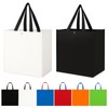 (Printable) Large Plain Tarpaulin Bag - 42cm(W) x 40cm(H) 23cm (Depth) Reusable Bag (Small) 4ea