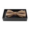 axy Mens Bow Tie Pre-tied Confirmation Adjustable Wedding Color FLI4B,