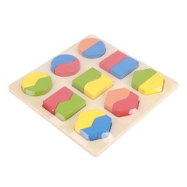 Geometric Shape Matching Baby Children Wood Learning Educational Preschool Toy