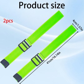 SOSAZOZA Adjustable Running Arm Posture Corrector – 2 Pack Nylon Arm Swing Trainer for Youth, 90° Motion Control for Proper Running Form, Track & Field Speed and Agility Training Equipment
