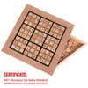 GOTHINK Wooden Sudoku Puzzle Set, Challenge Your Mind with 11.6