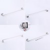 GERZWY 30 Inch Towel Bar Bathroom Wall Mounted Towel Rail,