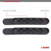 BIANCHI Speed Strips, Nylon - Pair,Black