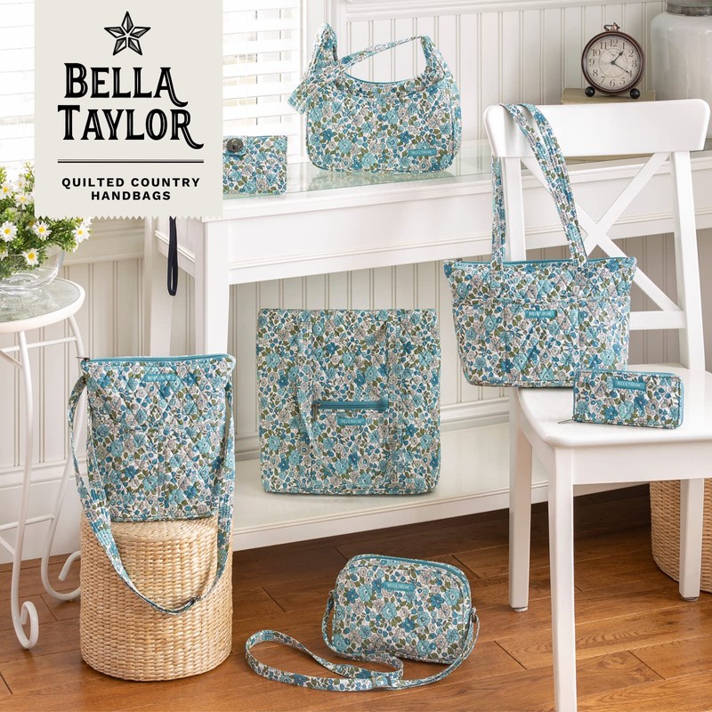 Bella Taylor Quilted Bible Cover for Women - Large Study