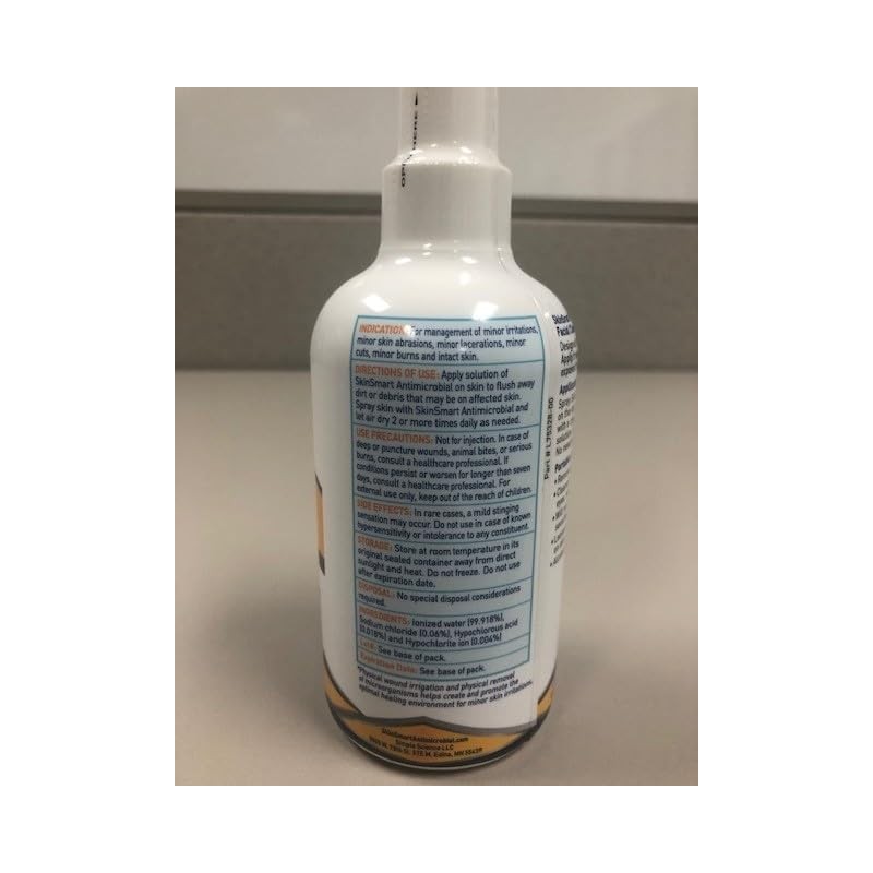 SkinSmart Antimicrobial Facial Cleanser Spray to Remove Viruses and Bacteria