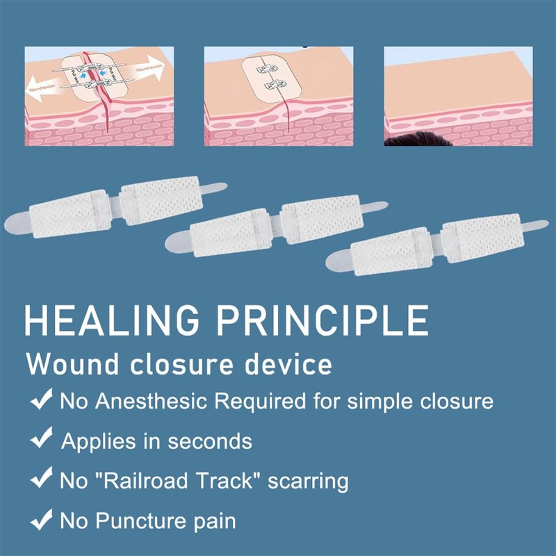 Wound Closure Strips 3PCS Butterfly Wound Closure Suture Strip Butterfly